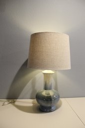 Blue / Beige Modern Table Lamp