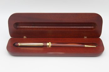 Vintage Pen In Wooden Case