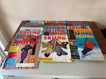 Large Lot Of Vintage Skiing Magazine Ski Magazines From The 1960's