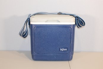 Vintage Tag-along Igloo Cooler With Strap