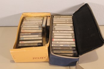 Lot Of Cassette Tapes Classic Rock - Bob Marley, Fleetwood Mack, Little Feat