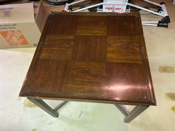 Wooden Square Table
