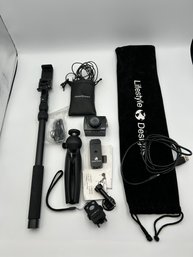 Action Pro Camera With Selfie Stick