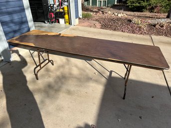 8 Ft Folding Composite Wood Table