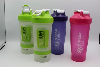 Lot Of 4 Blender Bottles