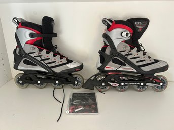 Mens Size 12 - Aero 5 Rollerblade Inline Skates - Excellent Like New Condition