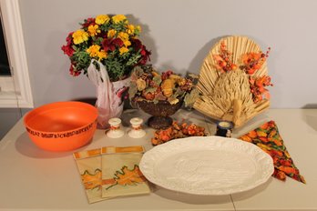 Lot Of Autumn Thanksgiving Fall Decor
