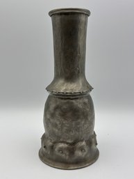 Vintage Norwegian Pewter Vase 8'