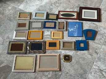 Huge Lot Of Photo Picture Frames