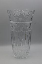 Large 12' Crystal Vase
