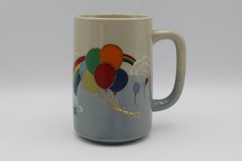 Vintage Otagiri Japan Mug W Balloons & Rainbow