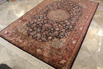 5 X 8 Handwoven Persian Area Rug (Professionally Re-Fringed Last Month)