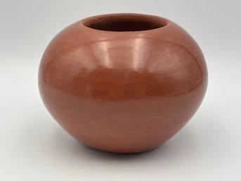 Crucita Gonzales Aka Blue Corn San Ildefonso Pueblo Pottery Vase Bowl 5 X 3.5