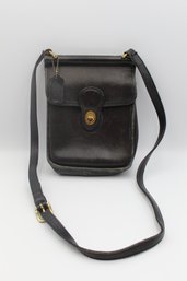 Vintage Coach Handbag Murphy Willis Black Leather 90s Crossbody Bag Purse Vintage Purse