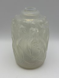Antique Rene Lalique Sirenes Glass Perfume Glass Burner Incense Burner Body Design 5.5'