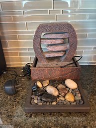 Small Table Top Cascading Fountain