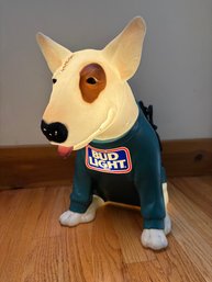 Vintage Spuds Mackenzie Bud Light Beer Bar Lamp Dog Blow Mold
