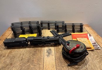 Vintage 1940s American Flyer By Lionel Model Train With Track & Controller Lot