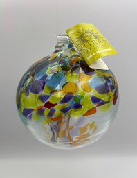 Vintage Kitras Art Glass Handblown Globe