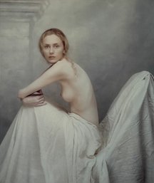 Joyce Tennyson 'Suzanne And Chair' C. 1990s, Printed 2005 Professionally Framed & Signed Photography