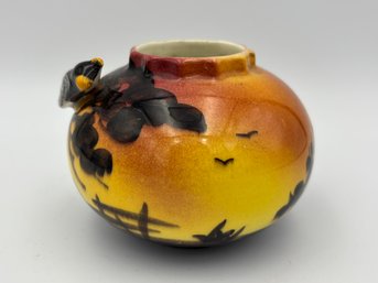 Vintage 1950s Cicada French Ceramic Dish Pot Province France 3'