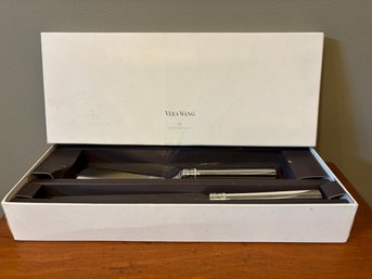 Wedgwood Vera Wang Infinity Cake Knife & Server