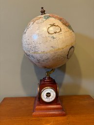 Vintage Replogle World Globe With Weather Watch Desk Rotating Globe