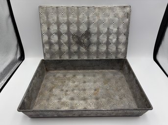 Vintage Starburst Mid Century Ovenex 9 X 13 Baking Pan Sheet