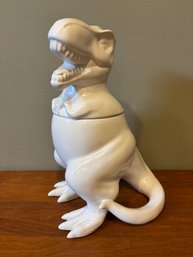 T-Rex Stoneware Cookie Jar By Target Threshold