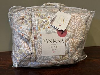 Vantona Lux England King Floral Quilt And Pillow Sham Set Bedding