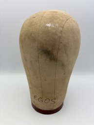 Antique Head Canvas Lock Mannequin Head Wig Making, Styling Model
