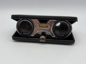 Vintage 1960s Stellar Folding Opera Glasses Made In Japan