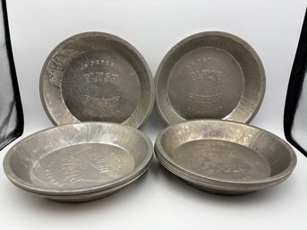 Lot Of 14 Vintage Plush Pippin Pie Pan Tins