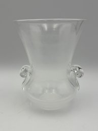 Steuben Crystal 5in Vase With Hardwater Mineral Buildup