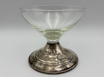 Vintage Small Sterling Silver Weighted Base Candy Dish