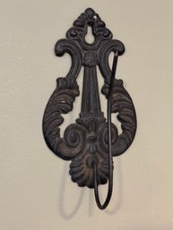 Antique Cast Iron Hanging Receipt Holder For Restaurant Diner 6'