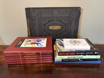 Lot Of Books, The American Indians, Good Book Gag Book With Flask, Bathrooms, Broadmoor, Etc