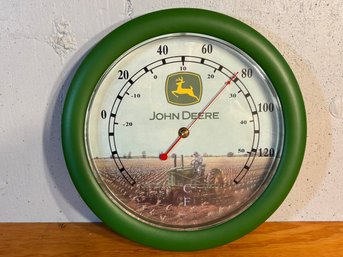 John Deere 12.5' Outdoor Thermometer Temperature Gauge