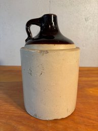 Antique Stoneware 1 Gallon Crock Jug 12'
