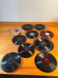 Lot Of Vintage Vinyl Records Victor RCA Tops Etc