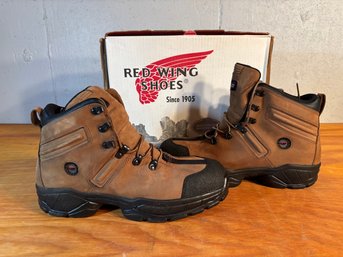 Red Wing Leather Men's Work Boots, Safety Toe - Size 11.5 - Brand New In Box