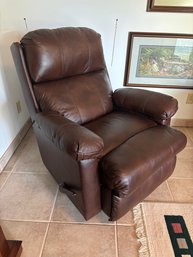 Lane Furniture Brown Leather Recliner Chair
