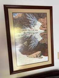 Bev Doolittle 'Season Of The Eagle' Print - 25.5 X 35 Professionally Framed & Matted