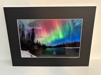 River Glow By Amy J Johnson - Delta Clearwater Tanana River Alaskan Art Photograph 16 X 12