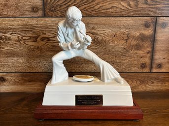 Vintage Elvis White Bourbon Decanter Bottle - Elvis Designer Collection - McCormick Distilling