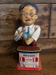 Rosko Charley Weaver Bartender Japanese Tin Toy