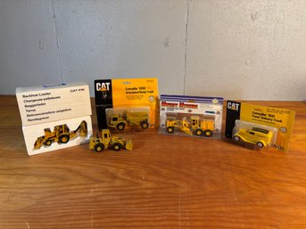 Vintage CAT Caterpillar, Lot Of Diecast Model Toys By ERTL