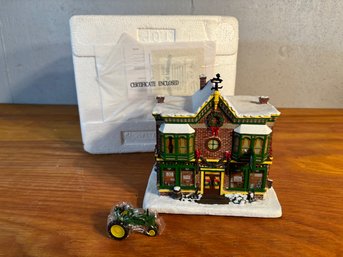 Vintage John Deere Heartland Collection Christmas Village Greens Hardware Store