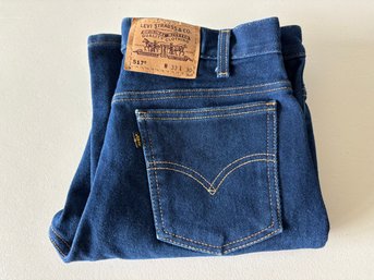 Mens Levi Strauss Denim Jeans - Boot Cut 517 - W33 L30 - LIKE NEW