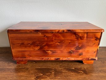 Vintage Small Cedar Chest For Blankets
